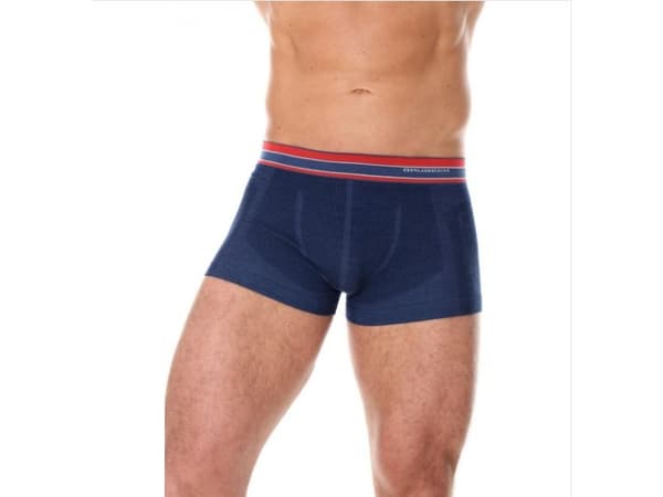 Brubeck Active Wool Men's Boxer Shorts navy blue size S (BX10870)
