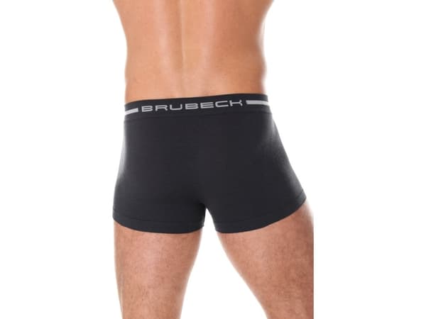 Brubeck BX10430 Men's boxer shorts COMFORT WOOL graphite L