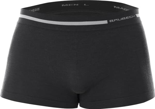 Brubeck BX10430 Men's boxer shorts COMFORT WOOL graphite L
