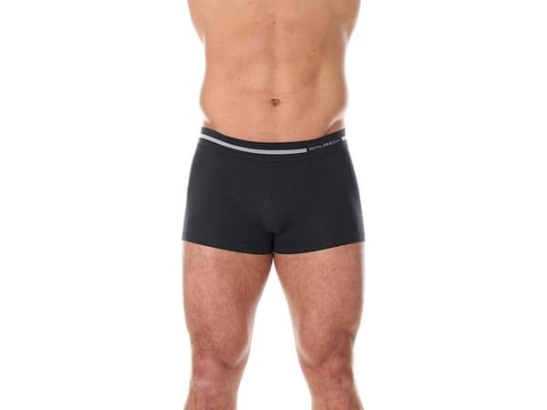 Brubeck BX10430 Men's boxer shorts COMFORT WOOL graphite XL