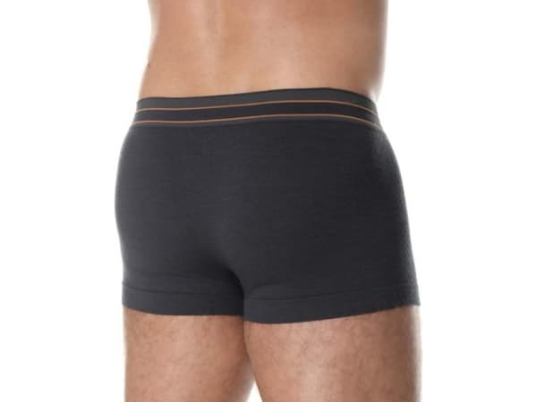 Brubeck BX10870 Miesten bokserit ACTIVE WOOL grafiitti M