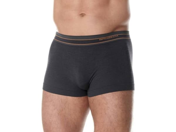 Brubeck BX10870 Boxershorts för män ACTIVE WOOL grafit S