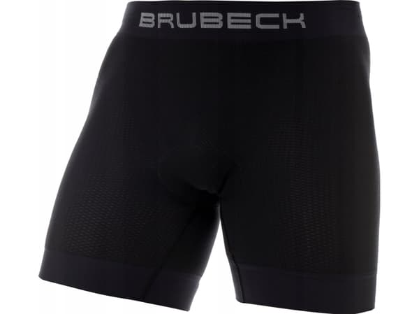 Brubeck BX11420 Men's boxer shorts with a bicycle insert black XL