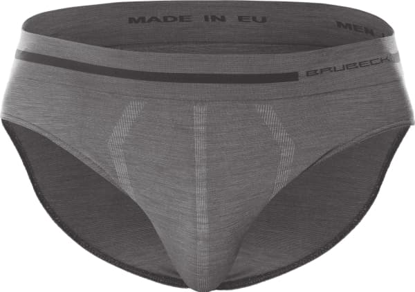 Brubeck BE10050 Kalsonger COMFORT WOOL mörkgrå XXL, herr