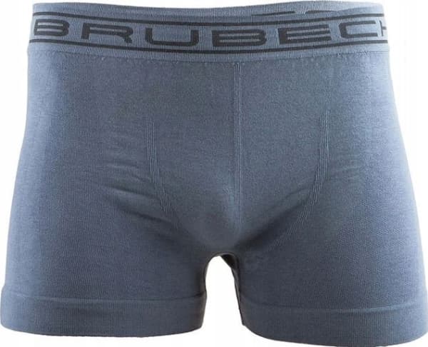 Brubeck BX00501A Classic men's boxer shorts COMFORT COTTON steel S