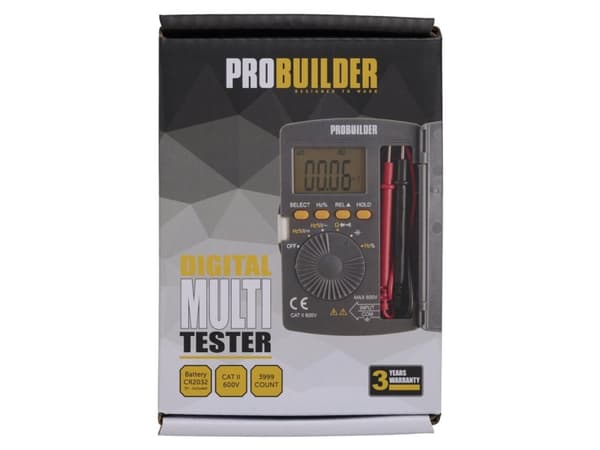 PROBUILDER - MULTIMETER DIGITAL