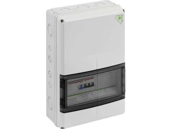 Spelsberg 73301101 AK 14+EMOBIL 11kW-A Pieni jakokeskus Pinta-asennettava Jakoalueiden lukumäärä = 14 Rivien lukumäärä = 1