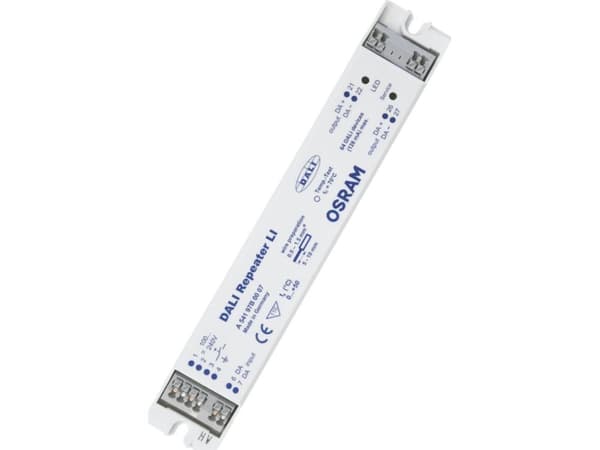 Osram DALI REP LI, 0 - 50 °C, 50/60 Hz, 30 mm, 189 mm, 21 mm, 85 g