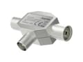 Miniatyrbild 3 av 5: Hama Essential Line - Antennsplitter - skärmad - silver