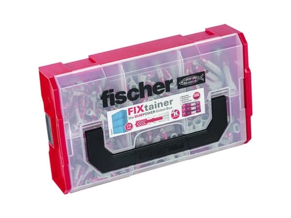 Fischer 561472 FIXtainer DuoPower / DuoSeal + S Sortimentsboks til dyvler 210 Teile