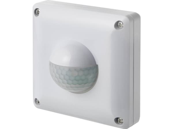 Sygonix SY-4755364 Seinään upotettava PIR-liikeilmaisin 190 ° Triac Valkoinen IP65 (SY-4755364)