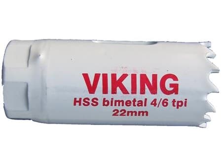 VIKING Hulsav, leveres uden holderSkæredybde 38mmHul diameter 22mm