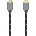 Miniatyrbild 2 av 4: Hama HDMI Anslutningskabel HDMI-A-kontakt, HDMI-A-kontakt 2.00 m Grå, Svart 00200504 8K UHD HDMI-kabel