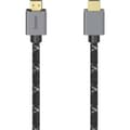 Miniatyrbild 1 av 4: Hama HDMI Anslutningskabel HDMI-A-kontakt, HDMI-A-kontakt 2.00 m Grå, Svart 00200504 8K UHD HDMI-kabel