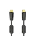 Miniatyrbild 2 av 4: Hama HDMI Anslutningskabel HDMI-A-kontakt, HDMI-A-kontakt 10.00 m Svart 00205009 4K UHD HDMI-kabel