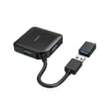 Miniatyrbild 4 av 4: Hama 4 Port USB 3.0-hubb Svart