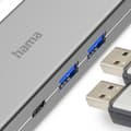 Miniatyrbild 4 av 4: Hama 4 Port USB-C® (USB 3.1) Multiport Hubb Grå
