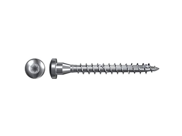 Fischer 652880 Undersænket skrue 5 mm 40 mm Sekskant Galvaniseret 200 stk