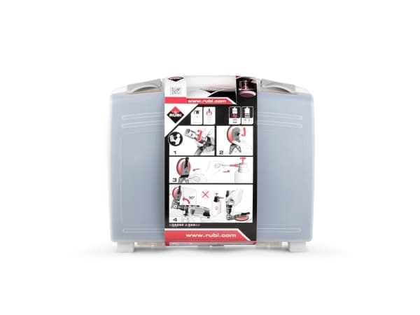 RUBI Easy Gres Plus Kit, Borr, Borrsats, 27 mm, Fine stoneware, Glas, Granit, Marmor, Porslin, 7 styck, Diamantoborrskär
