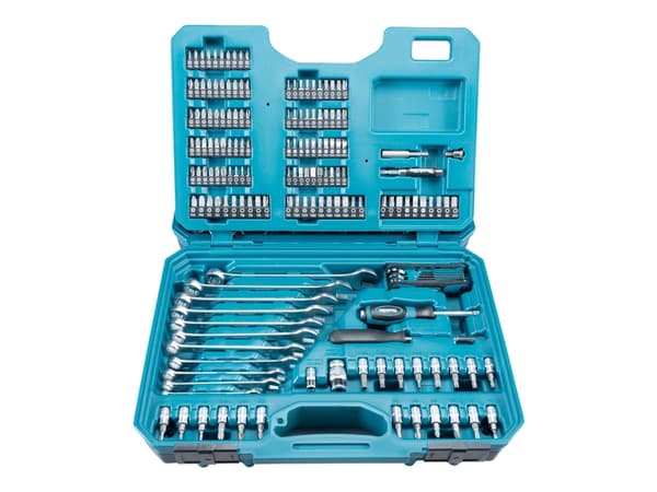 Makita E-10883 - Verktygskit - 221 delar - i fodral