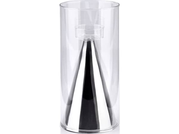 Affek Design RITA SILVER Candlestick 12x12x25cm