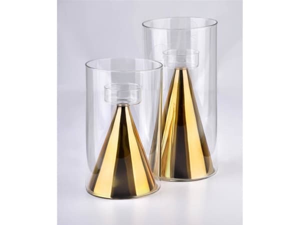 Affek Design RITA GOLD Candlestick 12x12x25cm