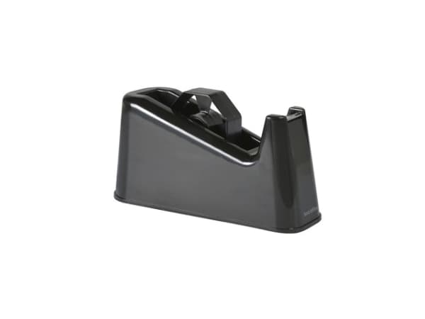 Tapedispenser bordmodel sort til 19/25mmX33/66m