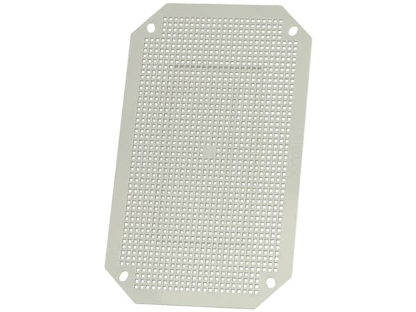 Fibox Asennuslevy (L x S) 380 mm x 280 mm ABS-muovi 1 kpl
