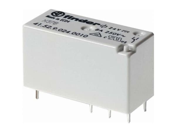 Finder 41.52.9.024.5000 Tryckrelä 24 V/DC 8 A 2 x växel 20 st