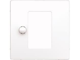 Merten MEG5775-6035, Hvit, Termoplast, Skrueløs, Blank, 1 stykker