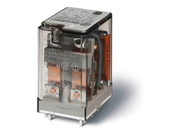 Finder 55.12.9.012.0000 Print relä 12 V/DC 10 A 2 x omkopplare 10 st