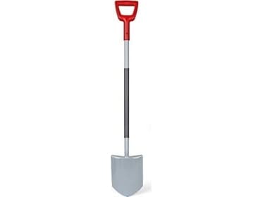 WOLF-Garten ASP-D, Spade, Stål, Rød, Rustfritt stål, D-formet, 123 cm