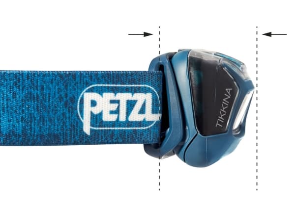 Petzl TIKKINA - Hodelykt - LED - 3-modus - hvitt lys - blå