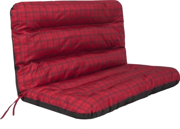 Hobbygarden PILLOW FOR A GARDEN SWING - ANIA 180 cm - RED CHECKED
