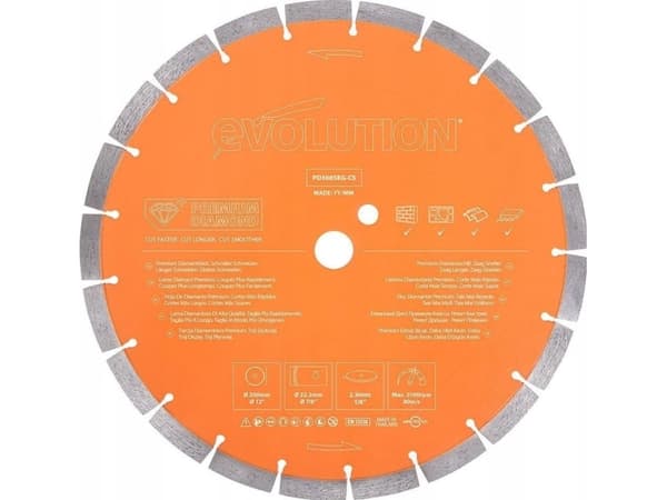 Evolution segmenterad diamantrondell PD300SEG-CS 300mm PREMIUM
