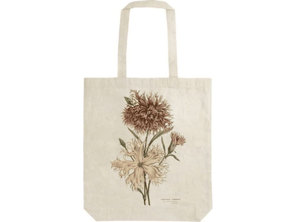 Skona Ting Cotton bag STBAG30 Carnations Shopper