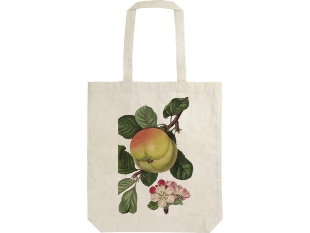 Skona Ting Cotton bag STBAG26 Apple Tree Shopper on the shoulder