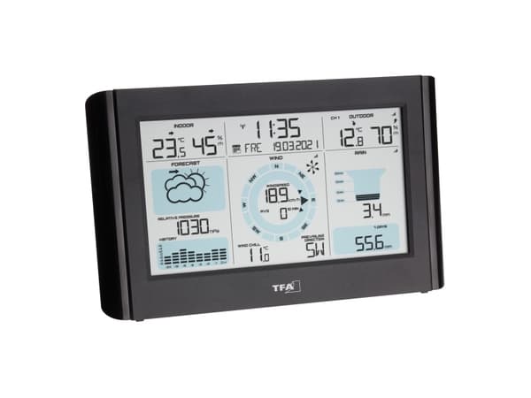 TFA Weather Pro - Værstasjon - svart