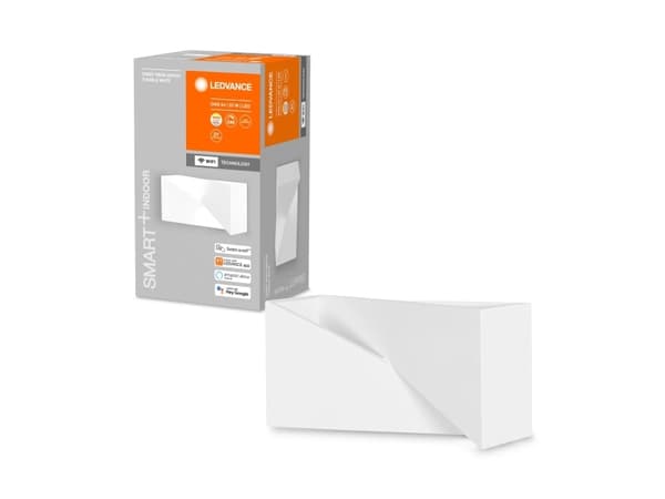 LEDVANCE SMART+ Orbis Wall, Älyseinävalo, Valkoinen, Wi-Fi, LED, Ei vaihdettavissa oleva hehkulamppu, Valkoinen