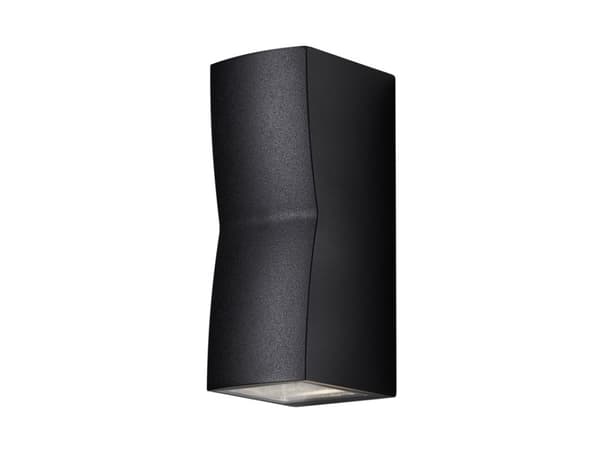 ASK VÆGLAMPE SORT UP/DOWNLIGHT