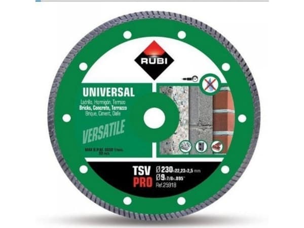 Rubi leikkuukiekko RUBI pro 25918 230 MM