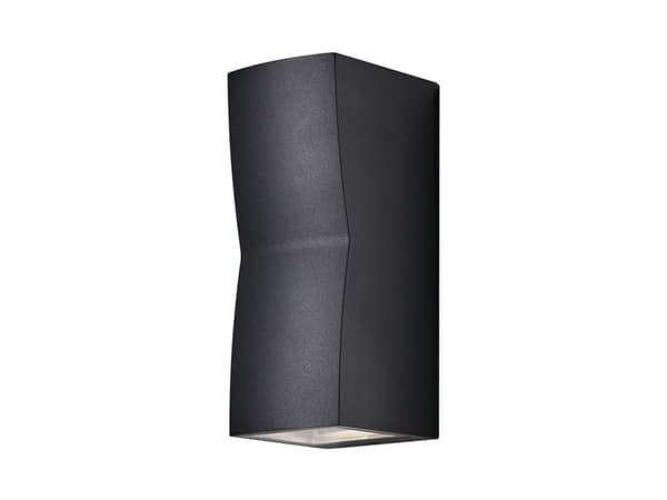 ASK VÆGLAMPE ANTRACIT GRÅ UP/DOWNLIGHT
