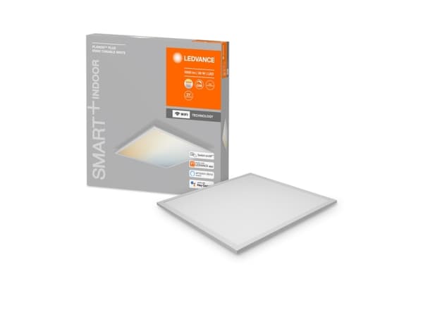 LEDVANCE SMART+ Wifi Planon Plus, Intelligent loftslys, Wi-Fi, Hvid, Polymetylmetakrylat (PMMA), 3000 K, 6500 K