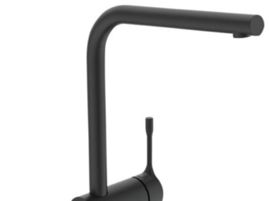 IDEAL STANDARD Ceralook - køkkenarmatur 119x225x348 mm i sort - EasyFix, Blue Start technology, Click teknologi, EPD, FirmaFlow