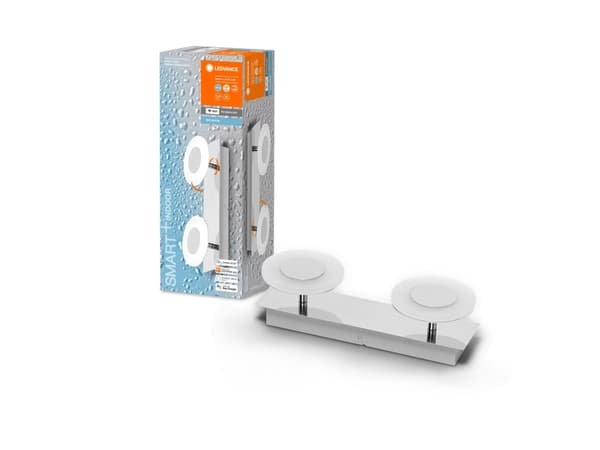 LEDVANCE SMART+ Orbis, Smartvegglampe, Wi-Fi, Sølv, LED, Ikke-utskiftbare pærer, 3000 K