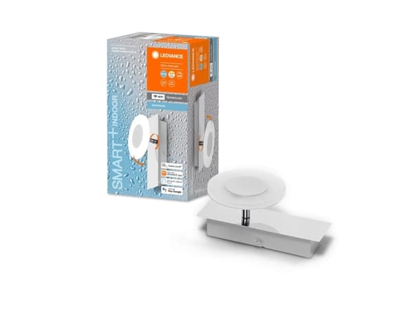 LEDVANCE SMART+ Orbis, Smart väggbelysning, Silver, LED, Glödlampan/-lamporna kan inte bytas ut, 3000 K, 6500 K