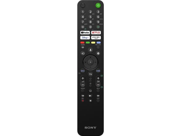Sony RMF-TX520E - Fjernkontroll - for Sony XR-50X92, 50X94, 55X92, 55X94, 65X92, 65X94, 75X92, 75X94; KD-50X82, 55X82, 65X82