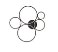 Pikkukuva 2 / 2: Trio kattovalaisin Moderni kattoplafondi musta Trio RONDO LED 622610532
