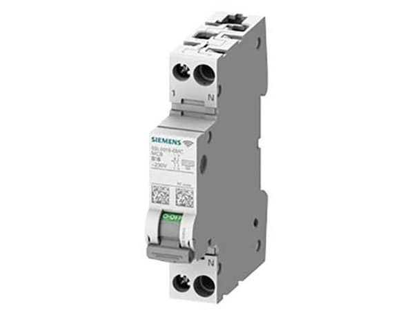 Siemens 5SL6010167MC 5SL6016-7MC Ledningssikkerhedsafbryder 2-flight 16 A