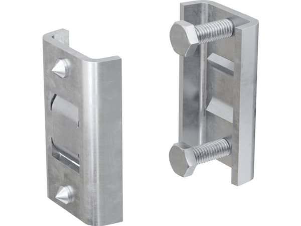 Fischer FHBC Klemmekonsol 90 mm Stål 557375 10 stk (L x B) 90 mm x 55 mm